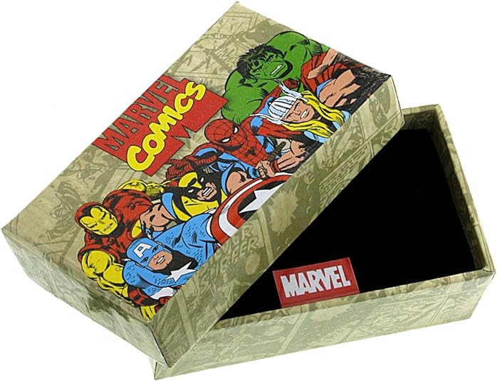 "Thor Superhero Pewter Octagon Cufflinks by Marvel 1928 Jewelry – Gift Boxed"