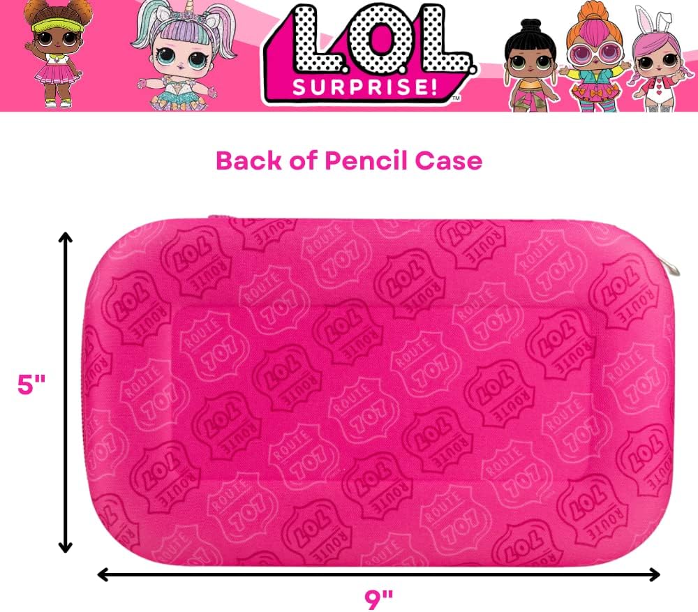 LOL Surprise Pencil Case Set with Gel Pens, Stickers & Pouch – Route 707 Official