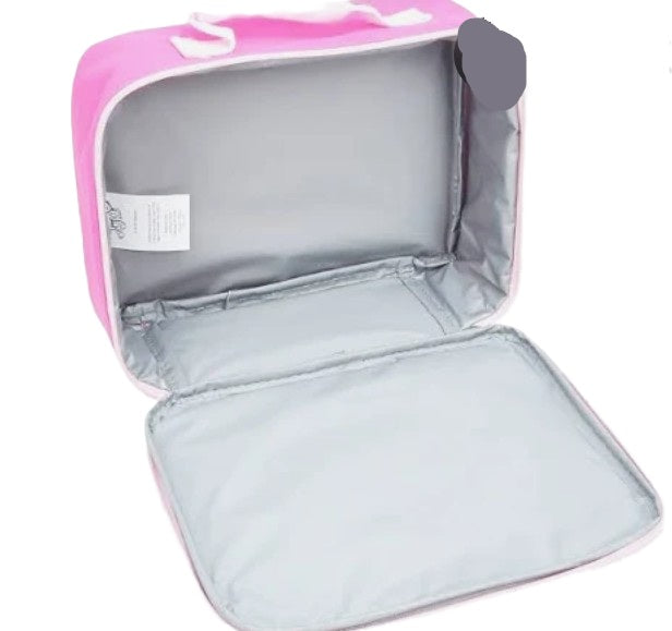 JoJo Siwa Dream Star Insulated Lunch Bag – Pink Tote with Unicorn & Cupcake Design