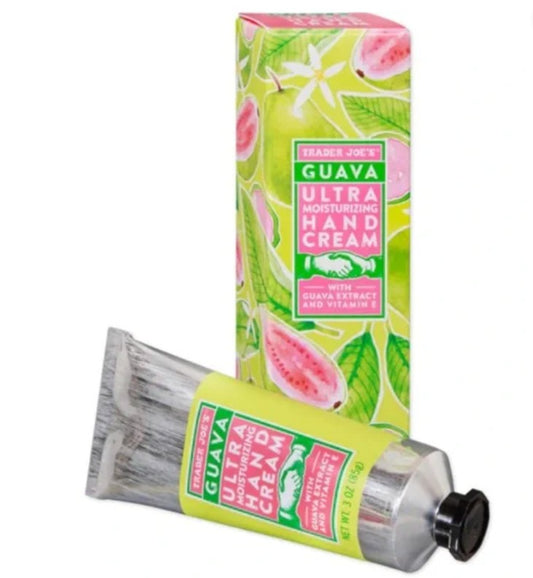 Trader Joe’s Guava Ultra Moisturizing Hand Cream with Guava Extract and Vitamin E – 3 oz Tube