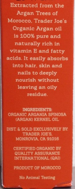 TJ’s Organic Argan Oil & Marula Facial Oil Set – Cold Pressed, 100% Natural (2-Pack)