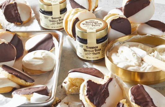 TJ's Bourbon Vanilla Bean Paste 4 oz – 2 Count Bundle for Baking, Coffee & Desserts