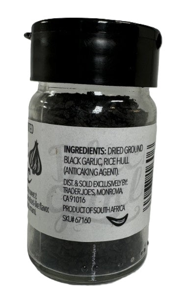 TJ’s Ground Fermented Black Garlic – 1.02 oz Jar