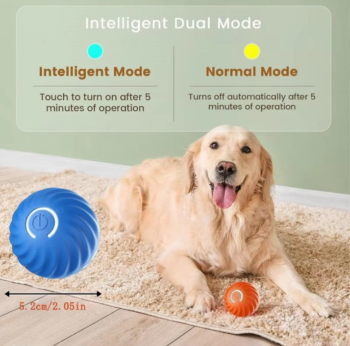 Dual mode smart pet toy with intelligent response