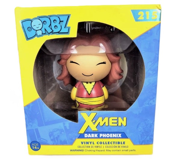 Close-up of Dark Phoenix Dorbz vinyl figure

