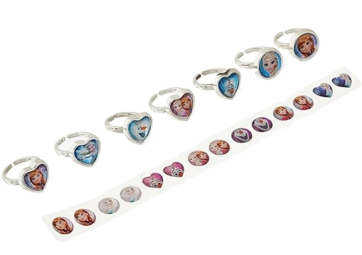 3 packs Disney Frozen Earrings & Rings Set | Party Supplies Favor Gifts