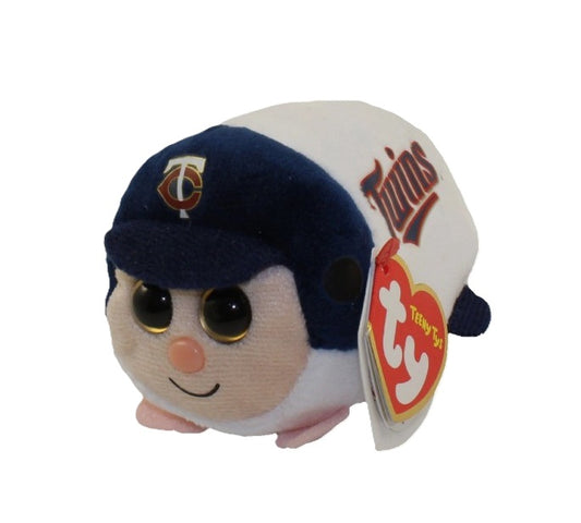 Ty Teeny Tys Minnesota Twins plush with helmet and logo

