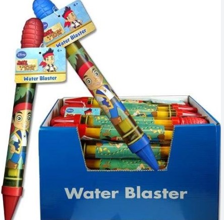Jake and the Never Land Pirates 12-inch water blasters 2-pack foam squirt toys

